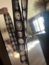 Load image into Gallery viewer, Black Concho Twilly
