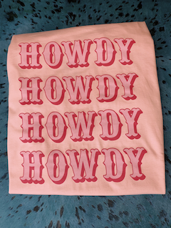 Howdy Graphic Tee