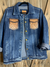 Load image into Gallery viewer, Fringe Babe Denim Jacket
