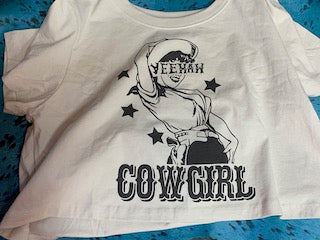 Yee Haw Cowgirl Graphic Tee