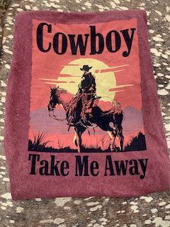 Cowboy Take Me Away Graphic Tee