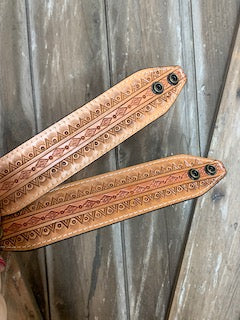 Leather Tooled Cuff