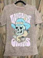 Ocean and 7th Wild West - Long Live Cowboys Graphic Tee Cream / Xs